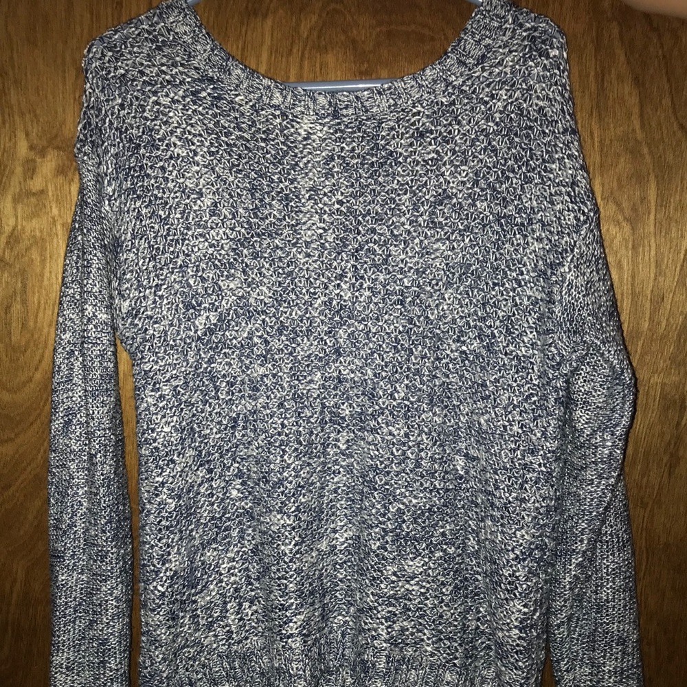 Long sleeve knitted shirt